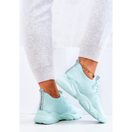 PS1 Scarpe Sportive Sneakers Tessuto Menta Nolene verde 1