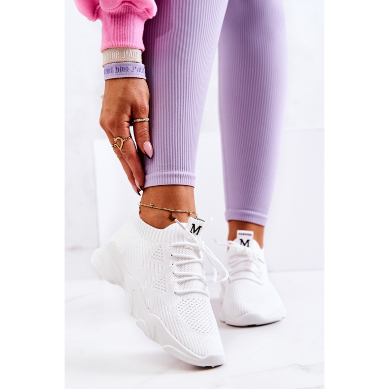 PS1 Scarpe Sportive Sneakers Bianche Nolene bianco 2