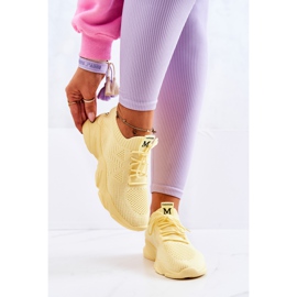PS1 Calzature Sportive Materiale Sneakers Giallo Nolene 1