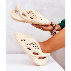 PS1 Scarpe sportive leggere in schiuma beige sull'onda 2