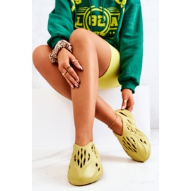 PS1 Scarpe sportive in schiuma leggera verdi sull'onda multicolore verde 1