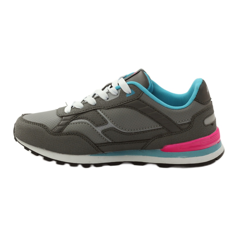 American Club American C1 grigio sportivo jogging blu rosa 2