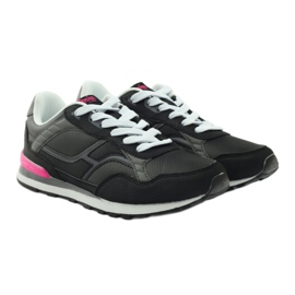 American Club C1 sport jogging nero rosa 4
