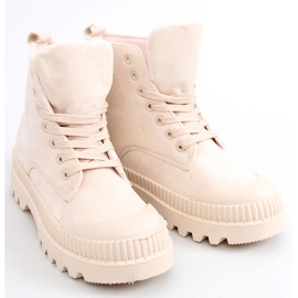 Sneaker da trekking alla caviglia Bibi Beige 1