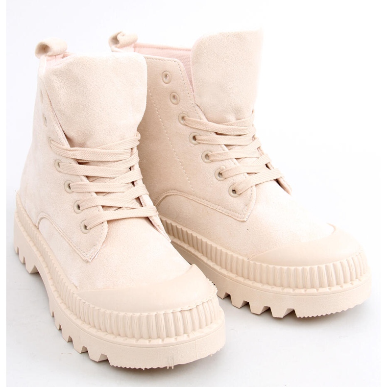 Sneaker da trekking alla caviglia Bibi Beige 1