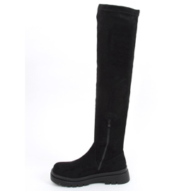 Stivali alti fino alla coscia da donna di Klas Black nero 1