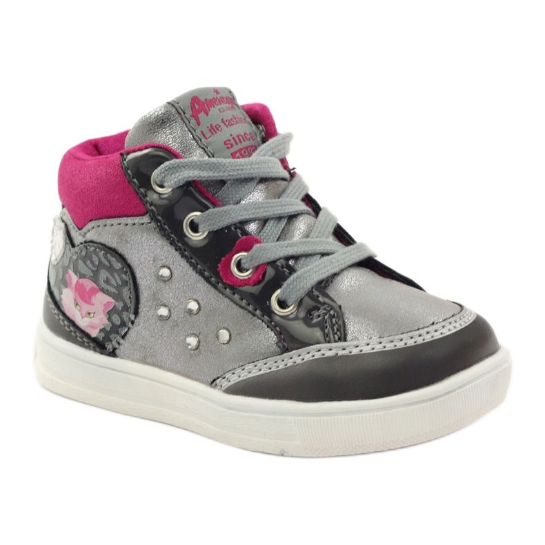 American Club Scarpe American 152893 scarpe sportive grigie rosa grigio 1