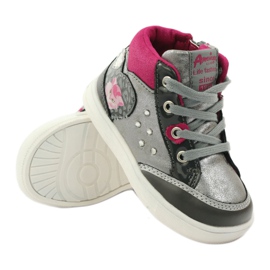 American Club Scarpe American 152893 scarpe sportive grigie rosa grigio 3