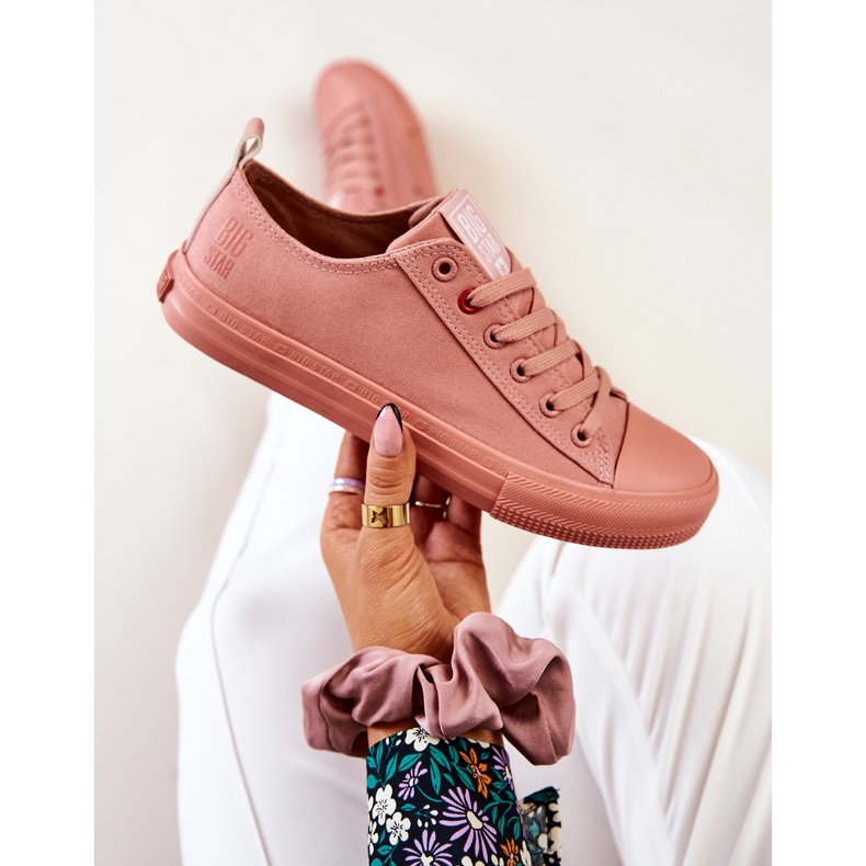 Sneakers basse Big Star JJ274005 Rosa scuro 2