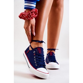 Sneakers da donna Big Star JJ274121 Blu navy 2