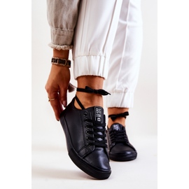 Sneakers in pelle Big Star JJ274312 Nero 2