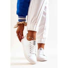 Sneakers in pelle Big Star JJ274311 Bianche bianco 2