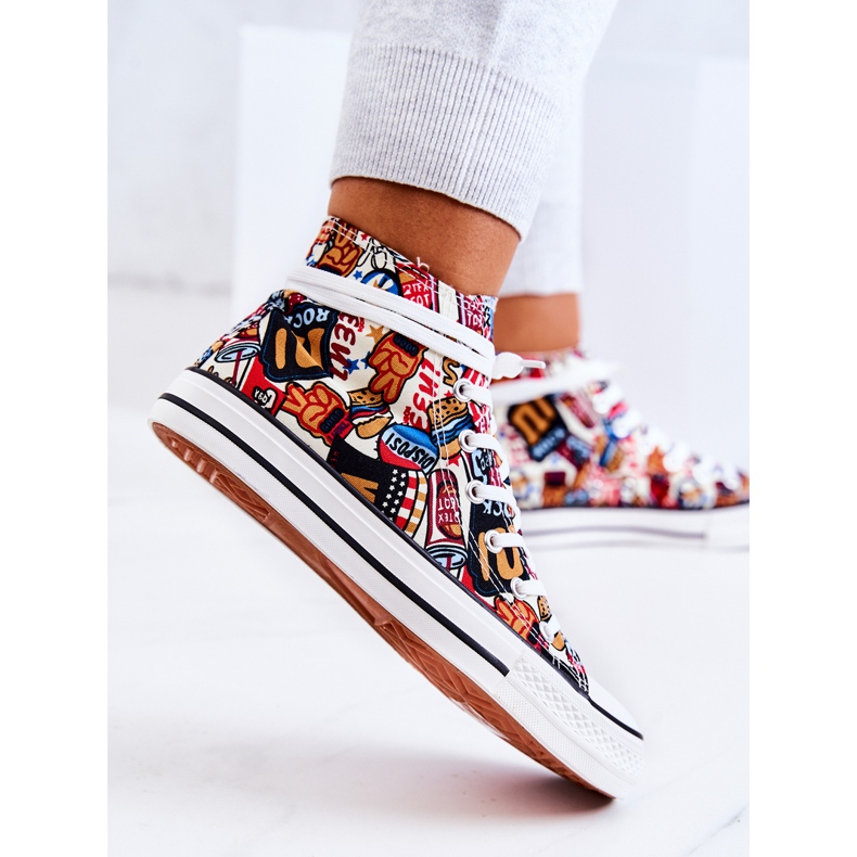 FS2 Sneakers Alte Loggate Multicolor Nollie multicolore 2
