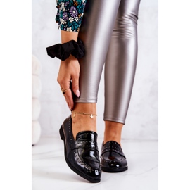 PL5 Mocassini Laccati Con Getti La.Fi Black Maliyah nero 1