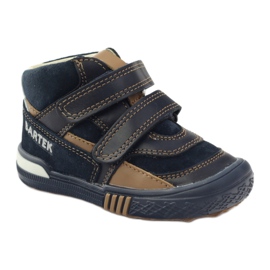 Scarpe profilattiche Bartek 91756 novità blu navy marrone bianca 1