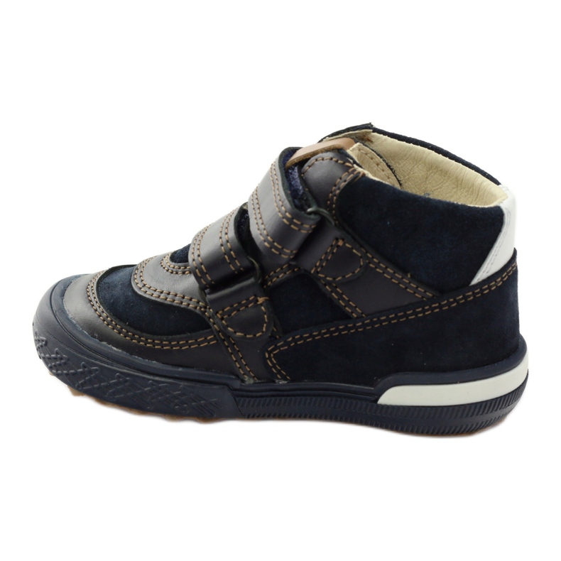 Scarpe profilattiche Bartek 91756 novità blu navy marrone bianca 2