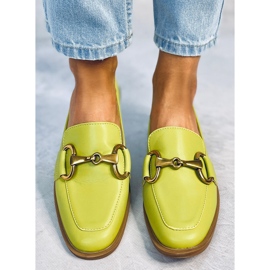 Mocassini da donna Jonna Green verde 1