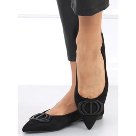Ballerine Arte Black con punte a mandorla nero 2