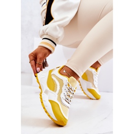 PS1 Scarpe Sportive Sneakers Giallo-Bianco Revenge bianca 2