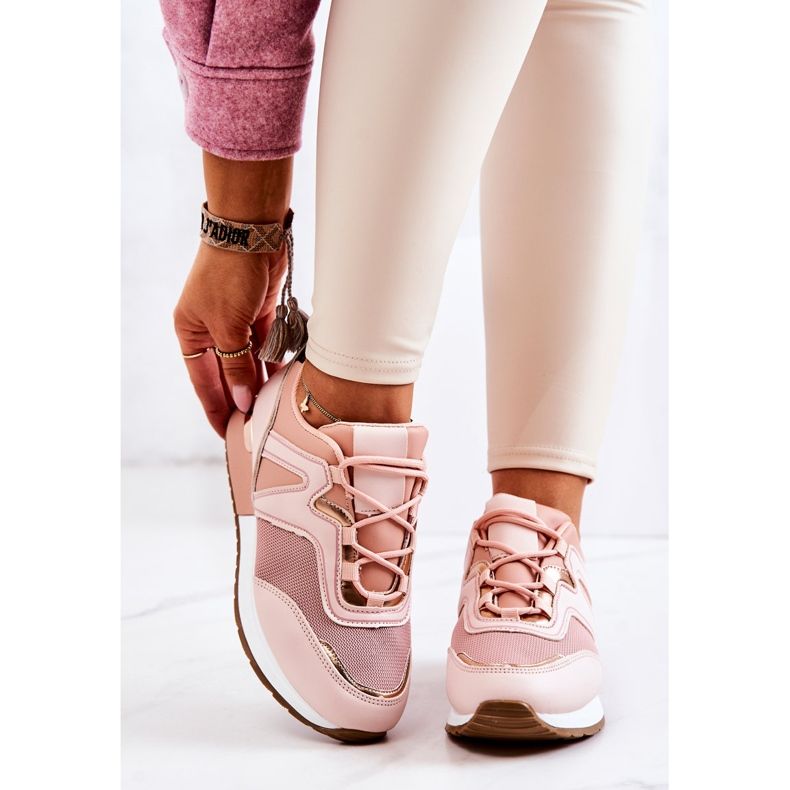FS2 Scarpe Sportive Sulla Piattaforma Ginevra Rosa 2