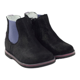 Stivali scarpe per bambini Ren But 1479 nero 4
