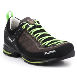 Salewa Ms Mtn Trainer 2 LM 61357-0471 scarpe da trekking nero verde 1