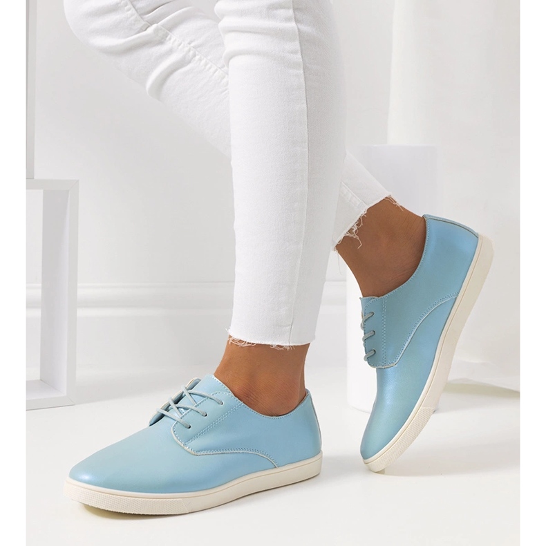 Sneakers blu da donna Warsa 1