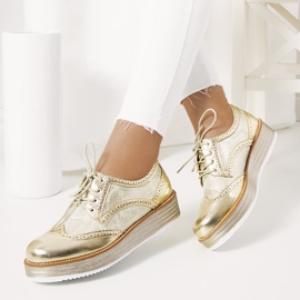 Scarpe da donna Gold Menard d'oro 1