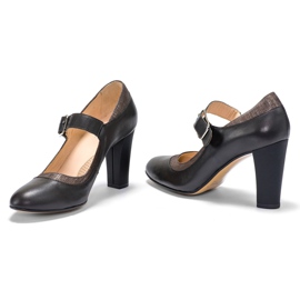 Marco Shoes Décolleté marroni 0932P con chiusura marrone 2