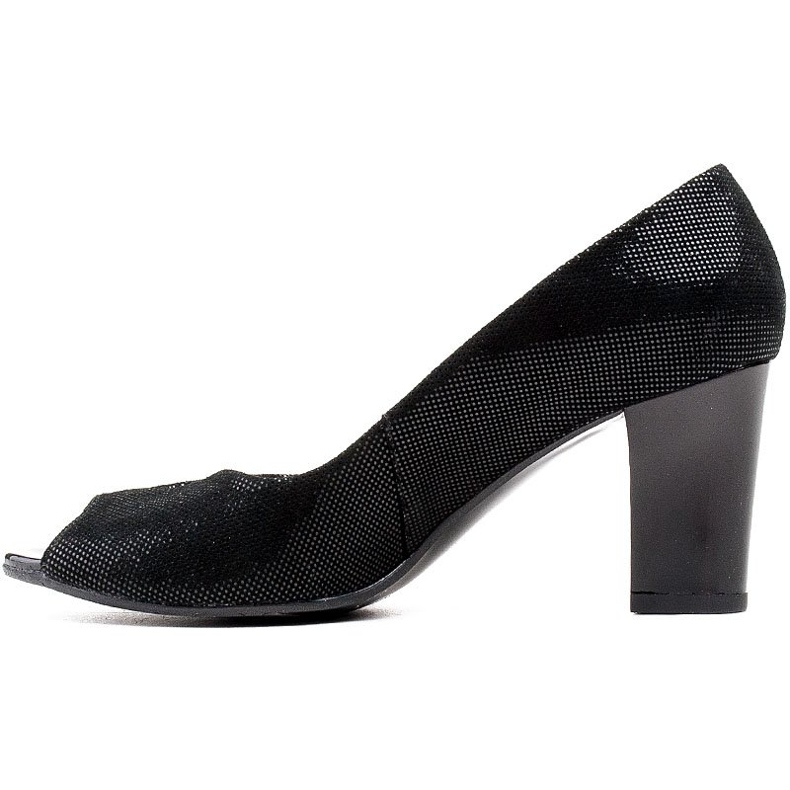 Marco Shoes Décolleté nere 316P con pratico taglio sul davanti nero 2