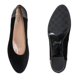 Marco Shoes Comode décolleté con tacco basso nero 2