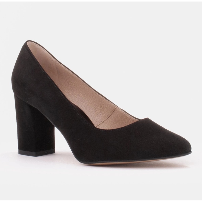 Marco Shoes Décolleté nere 1066P con tacco nero 1