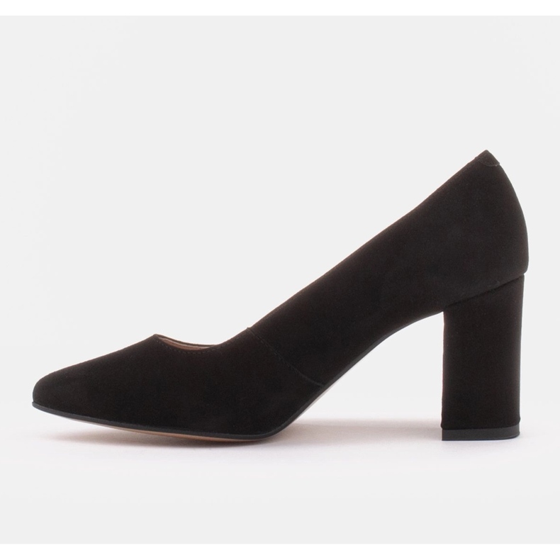 Marco Shoes Décolleté nere 1066P con tacco nero 2