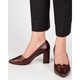 Marco Shoes Décolleté da donna Marco 1411P rosso multicolore 1