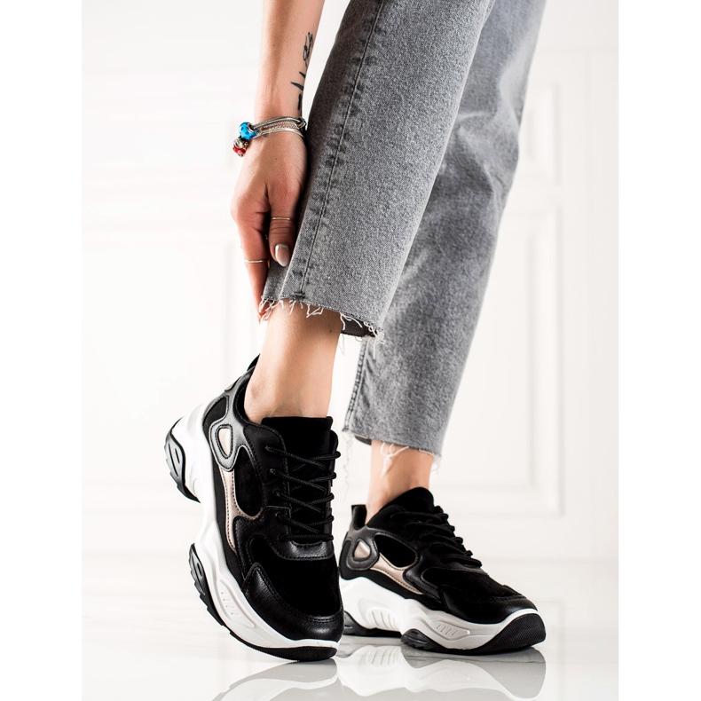 Marquiz Scarpe da ginnastica alla moda nero 1