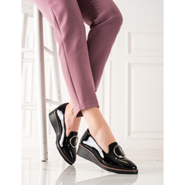 W. Potocki Scarpe laccate Potocki nero 1