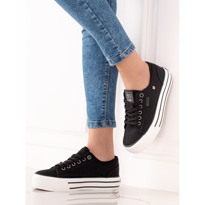 Sneakers Big Star da donna HH274056 nero 1