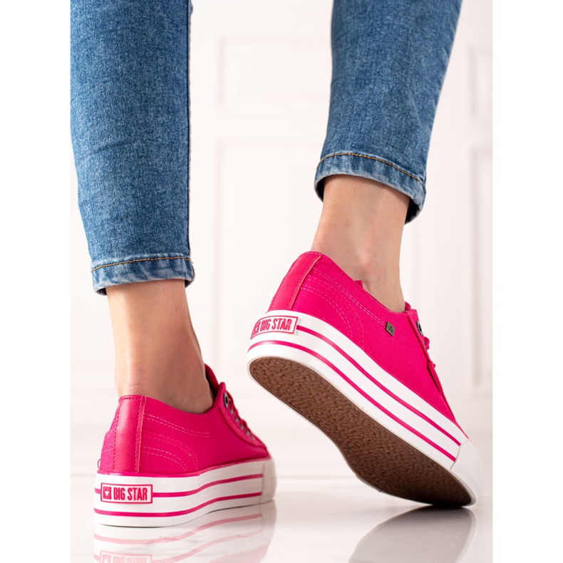 Sneakers Big Star da donna HH274054 rosa 1