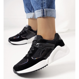 Sneakers Cotter nere lucide nero 1