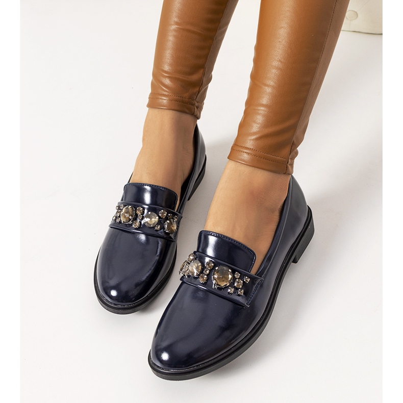 Mocassini blu navy di Shinn 1