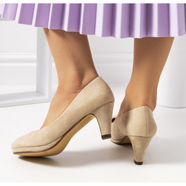 Décolleté da donna Alves beige 2