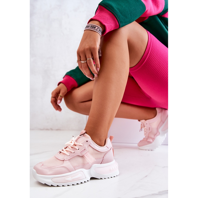 PM1 Scarpe Sportive Sneakers Mesh Rosa Zoomey 2