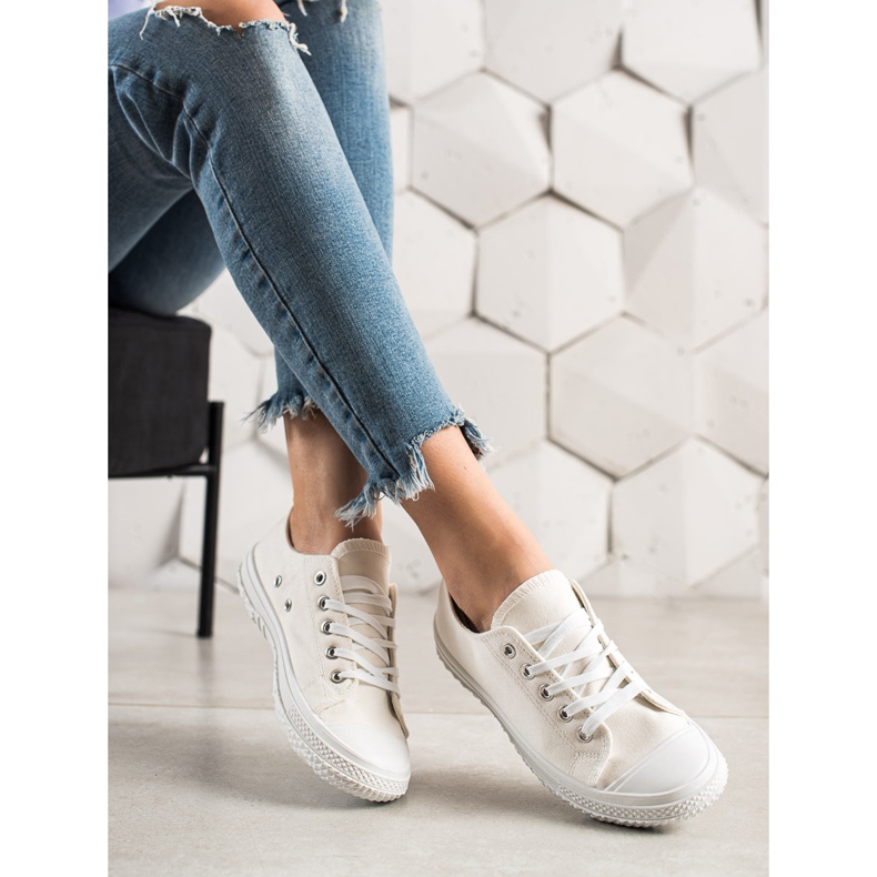 Sixth Sense Sneakers sportive basse bianco 1