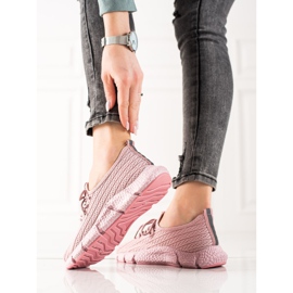 TRENDI Scarpe sportive rosa 1