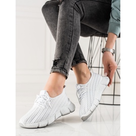 TRENDI Scarpe sportive bianche bianco 1