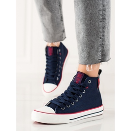 Sneakers Alte Big Star JJ274125 blu navy 1