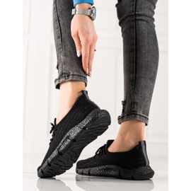 TRENDI Scarpe sportive nere nero 1