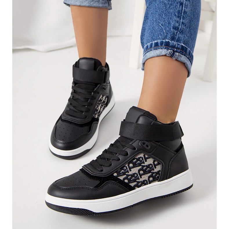 PA1 Sneakers Kansas da donna nere nero 1