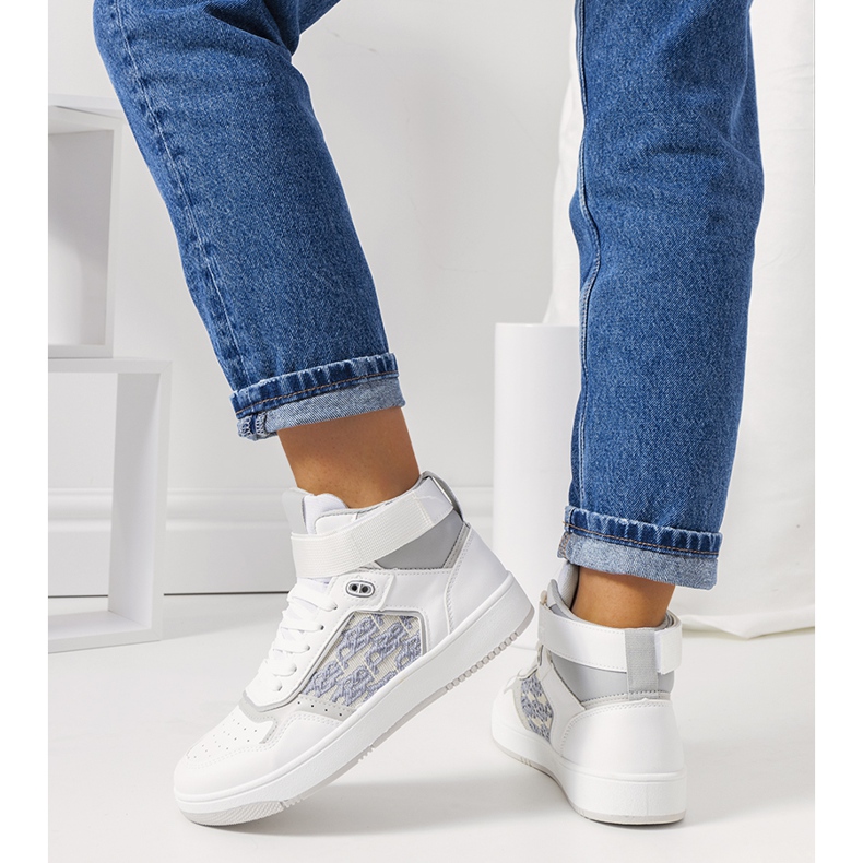 PA1 Sneakers bianche da donna Kansas bianca 1