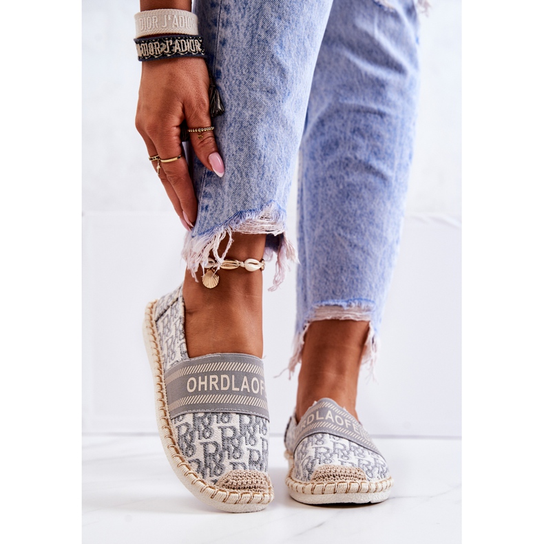 PS1 Classiche espadrillas grigie Warm Time beige grigio 2